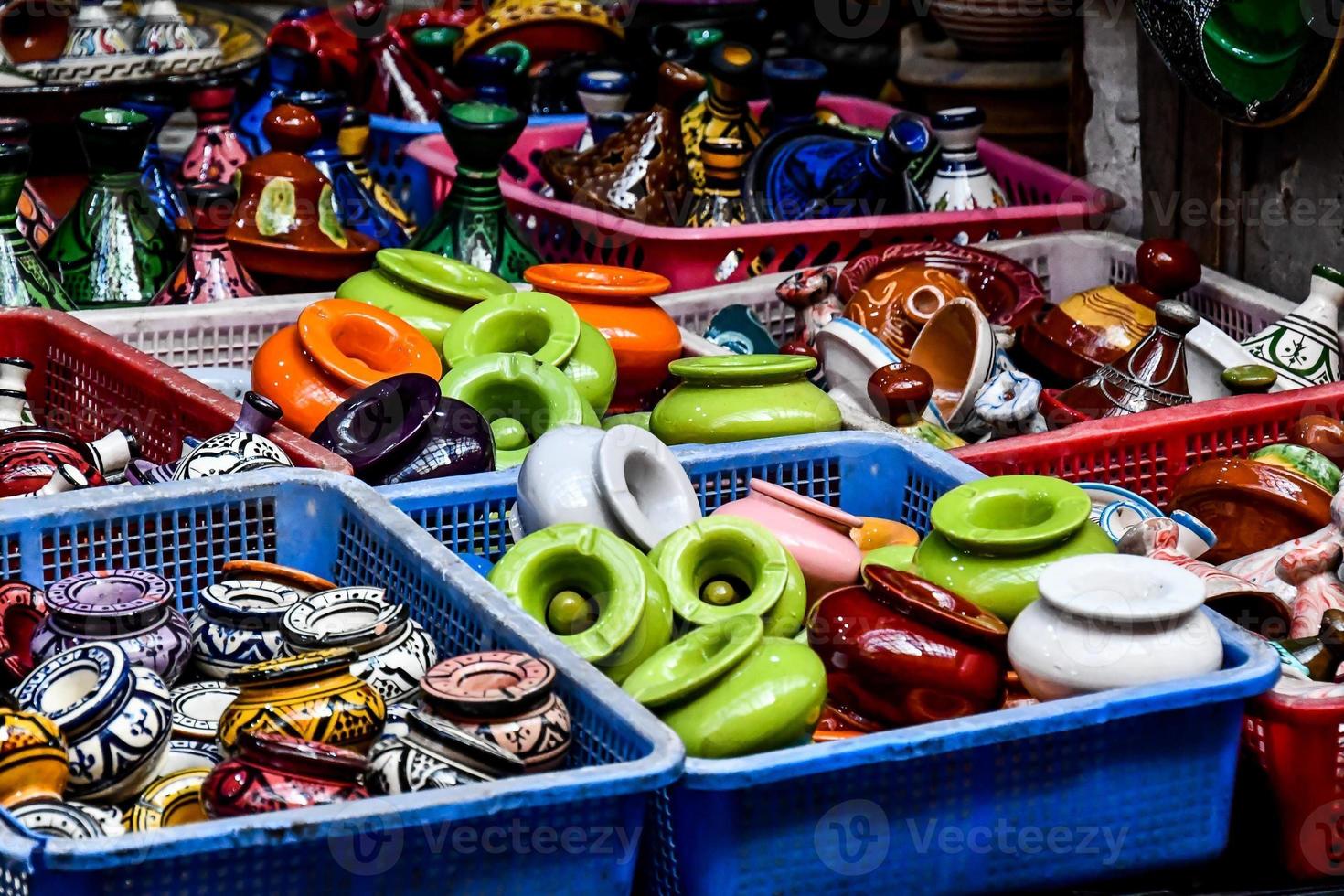 Ceramics at grand bazaar photo