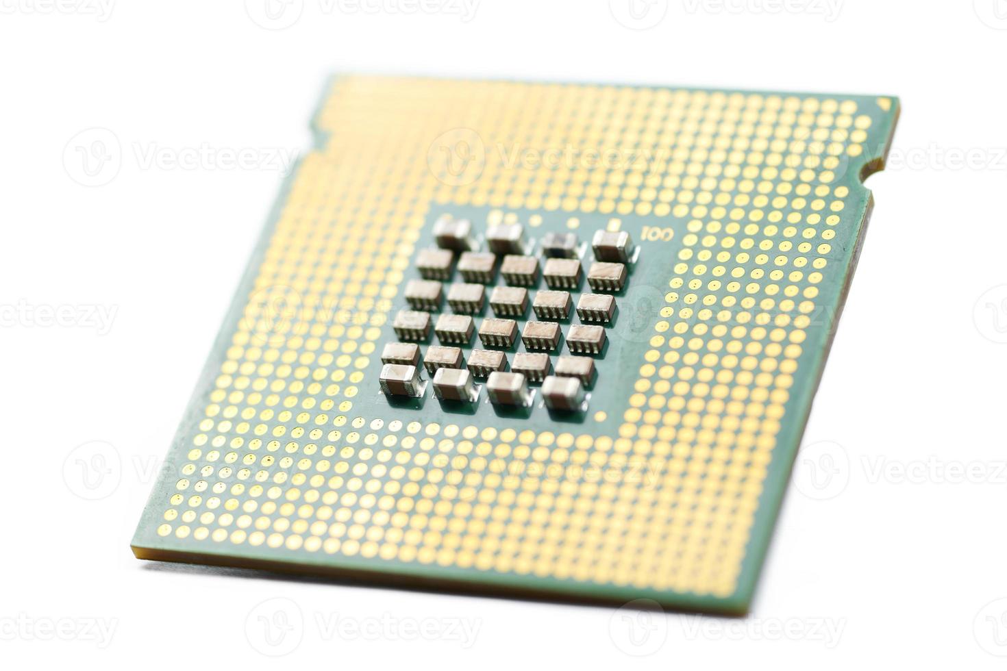 CPU, central processor unit, isolated photo