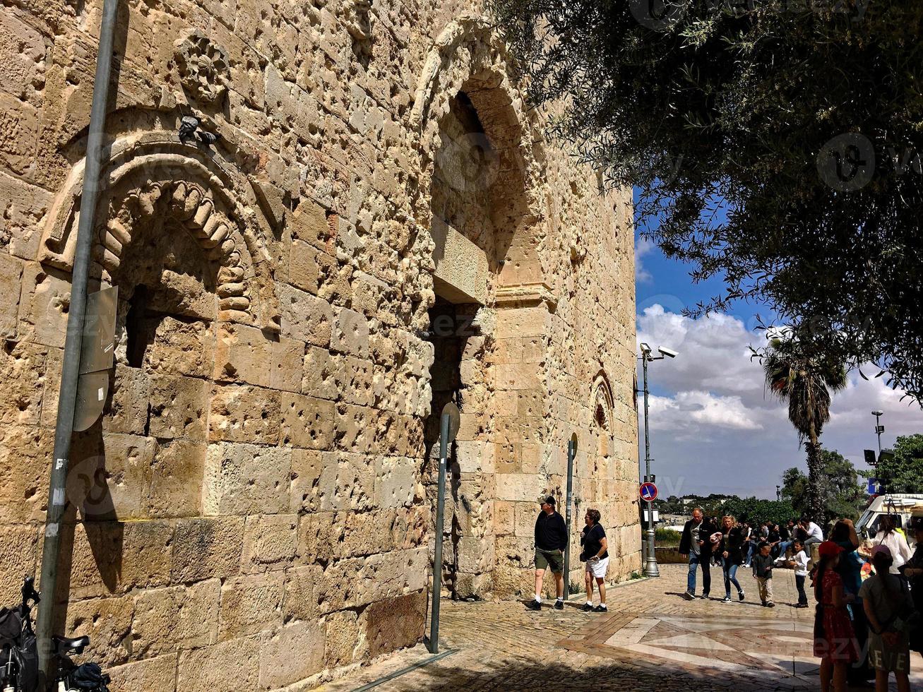 A view of Jerusalem in Israel photo