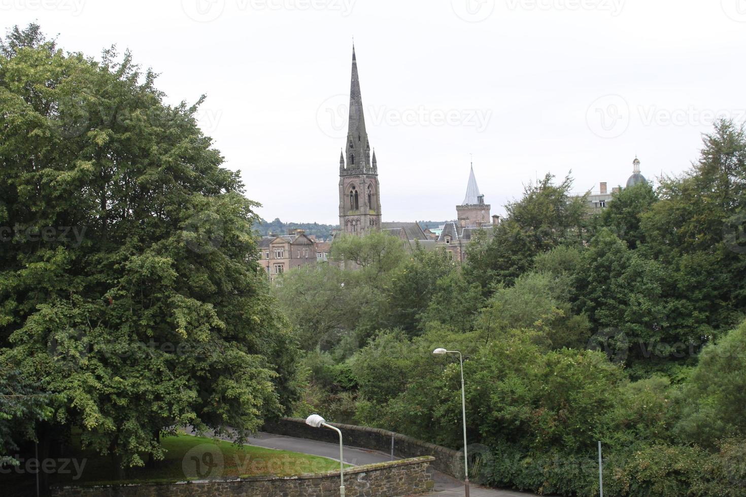 A Panoramic view of Edinburgh photo