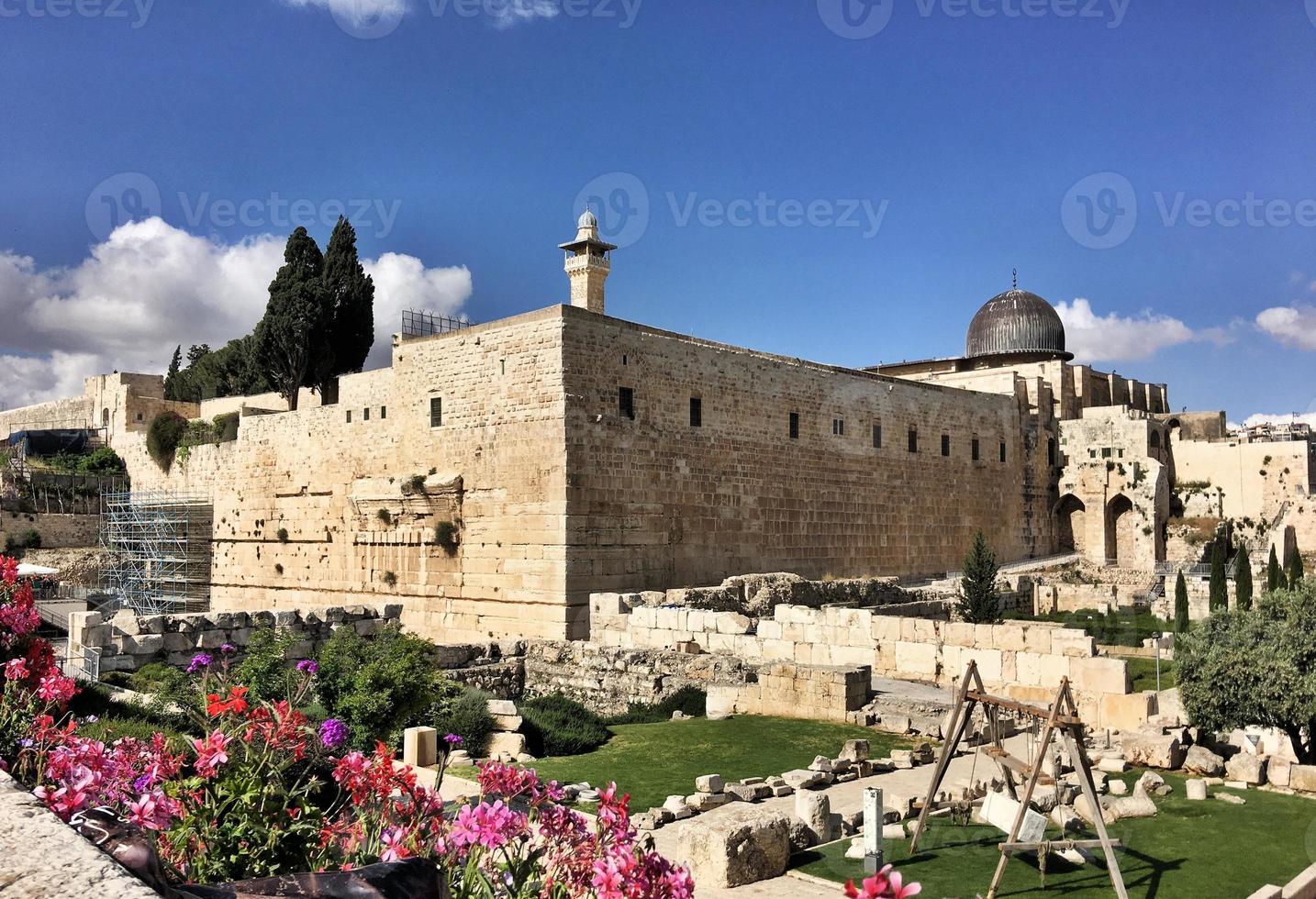 A view of Jerusalem in Israel photo