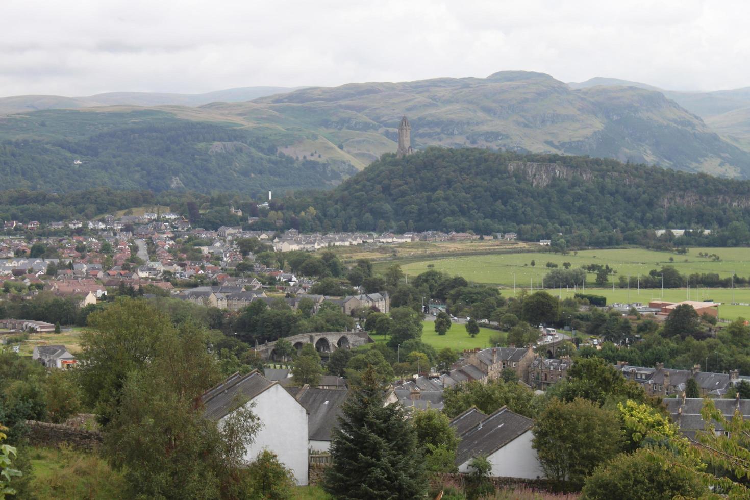 A view of the Scottish Countryside near Stirling photo