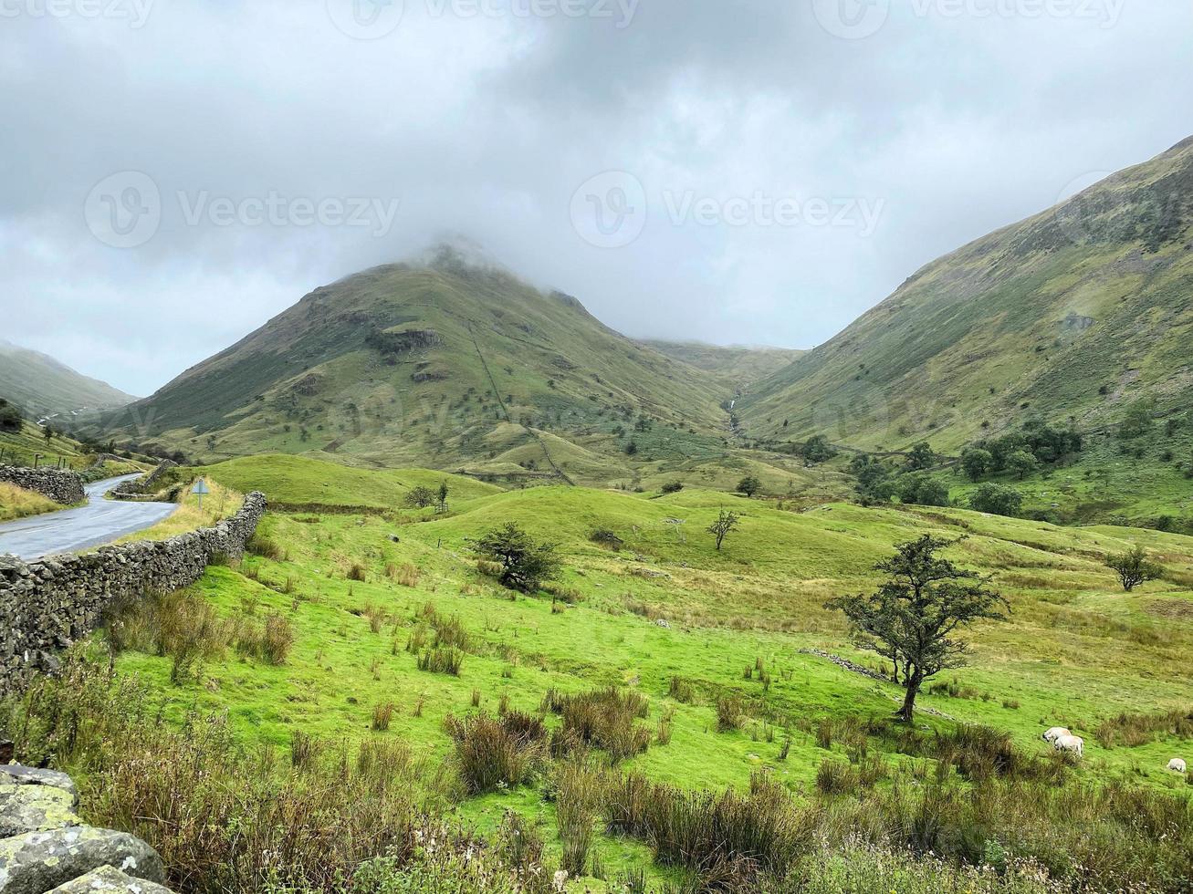 A view of the Lake District near the Kirkstone Pass photo