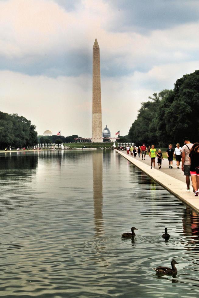 A view of the Washington Monument in 2015 photo