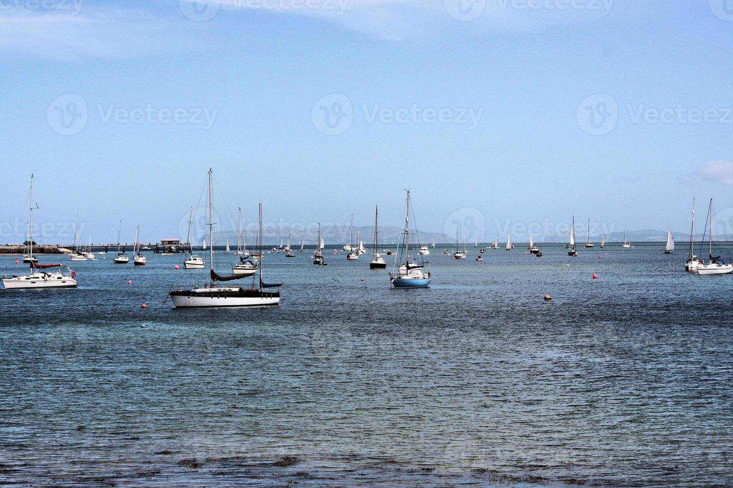 A view of Conwy Harbour photo