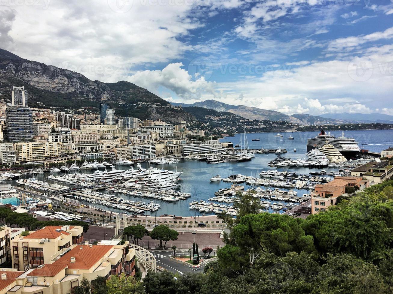 A view of Monaco Harbour photo