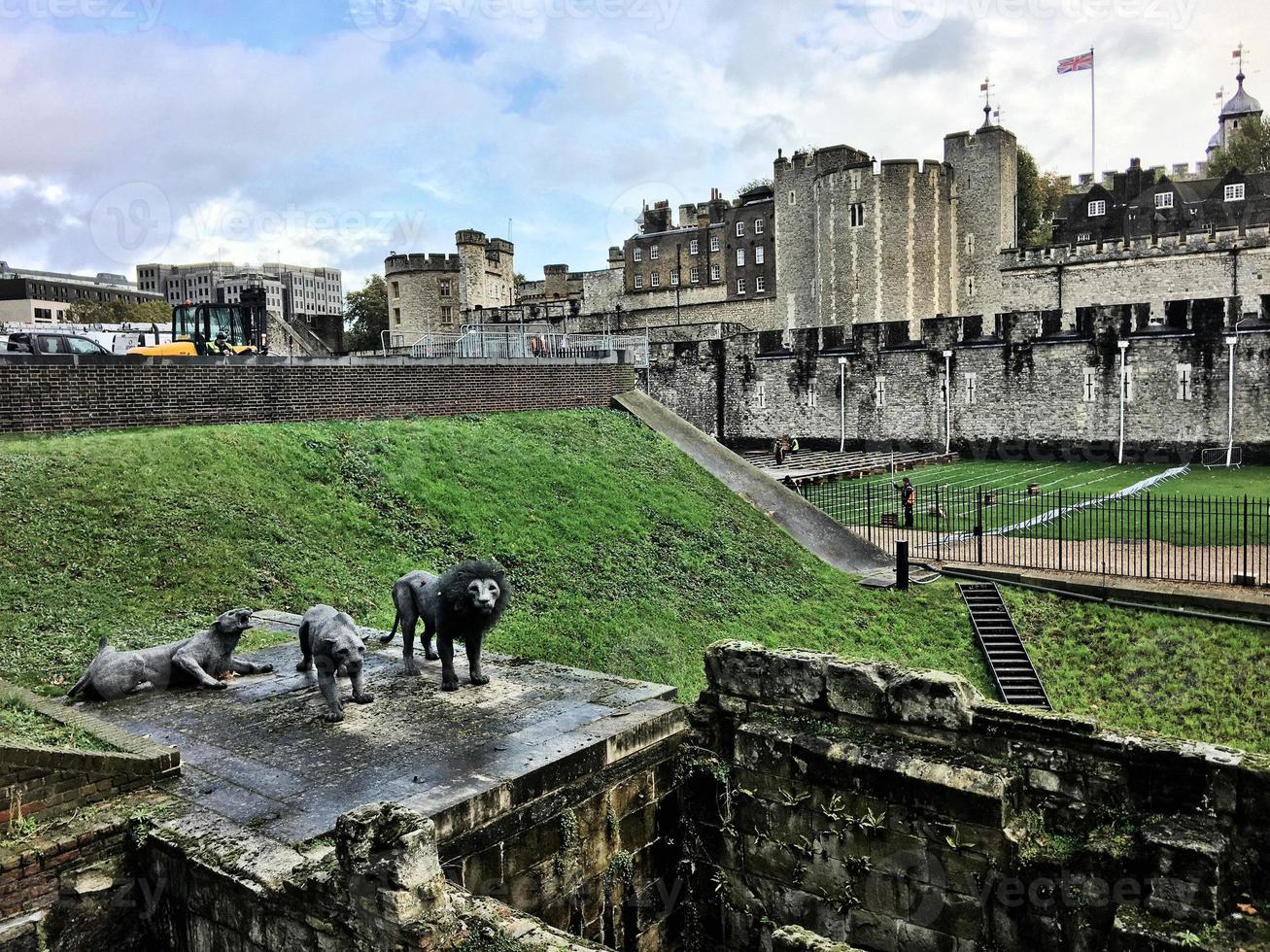 A view of the Tower of London photo