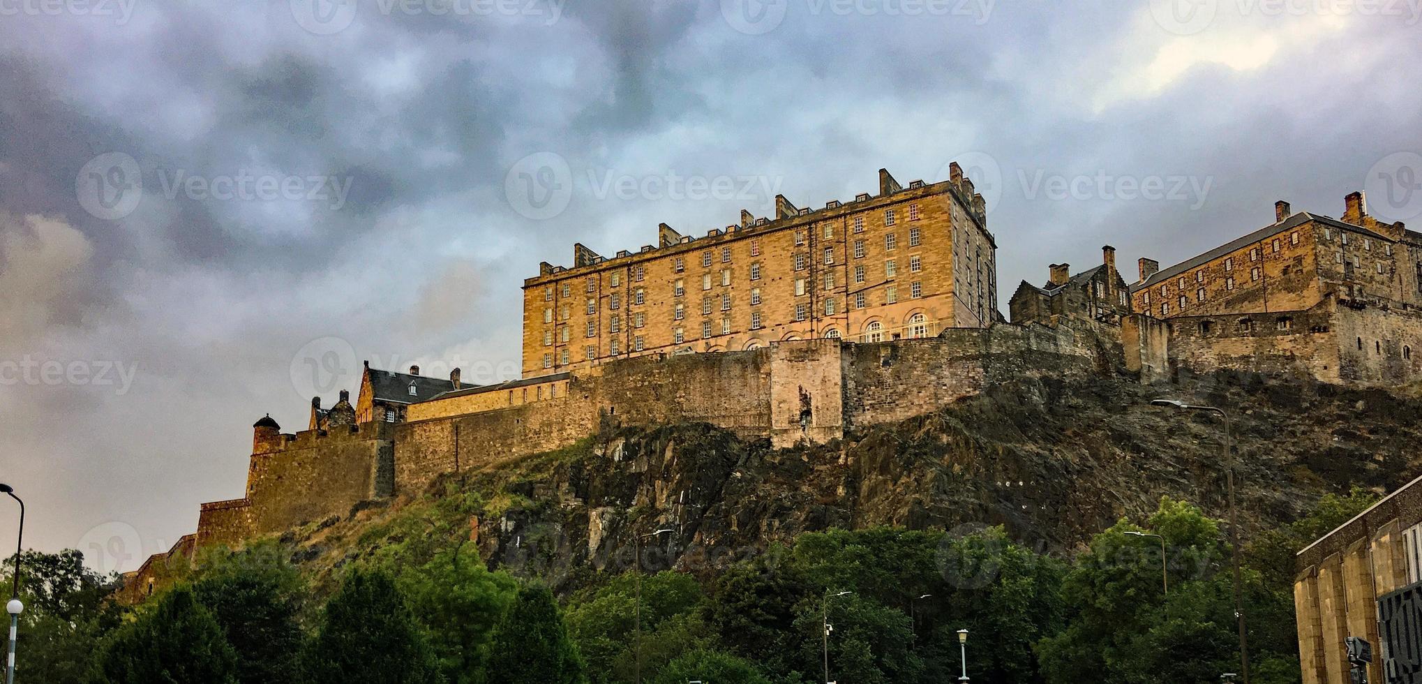A Panoramic view of Edinburgh photo