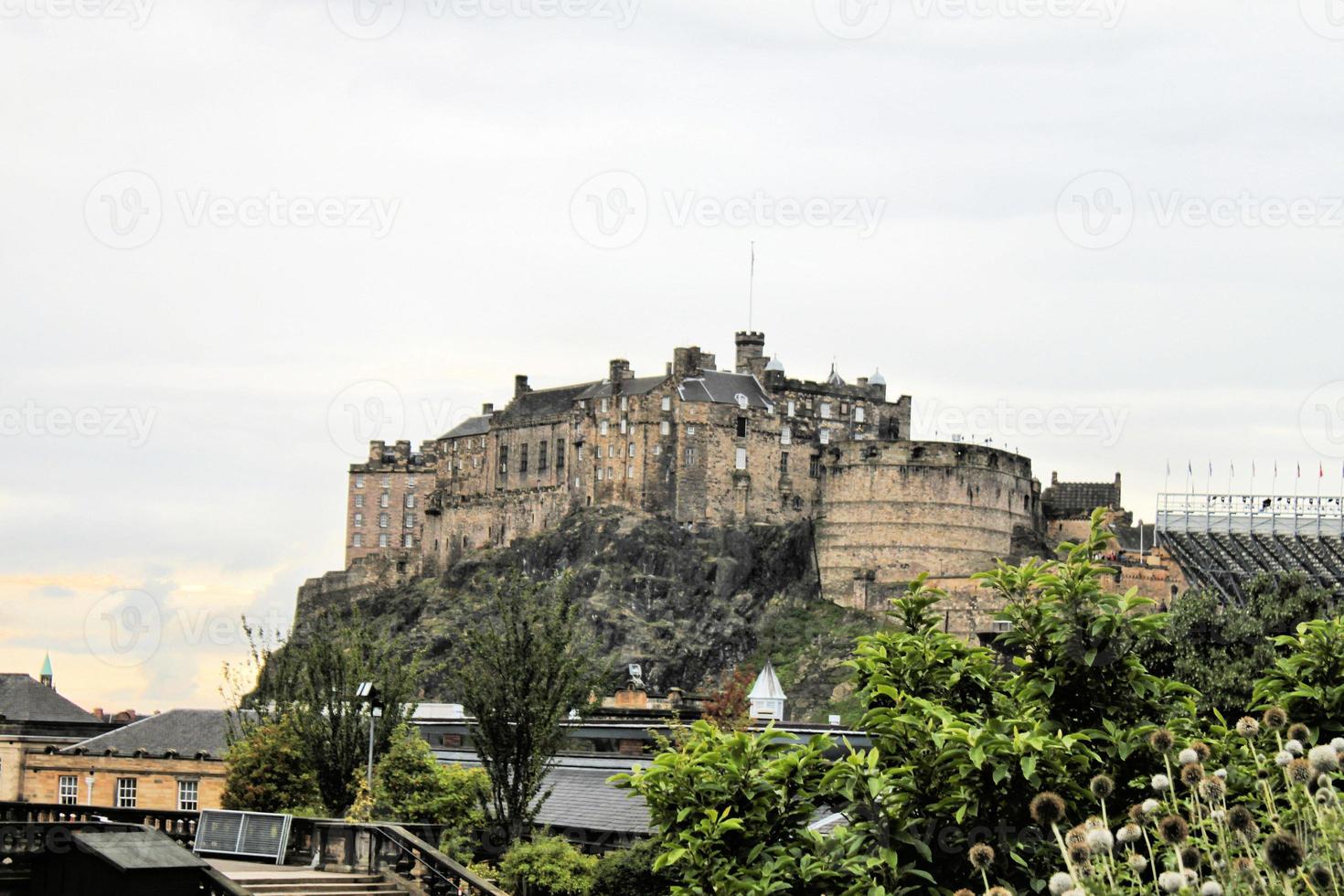 A Panoramic view of Edinburgh photo