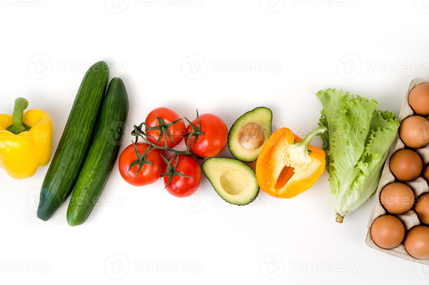 concepto de alimentación saludable. verduras .vegetariano o vegano.concepto de desintoxicación. foto