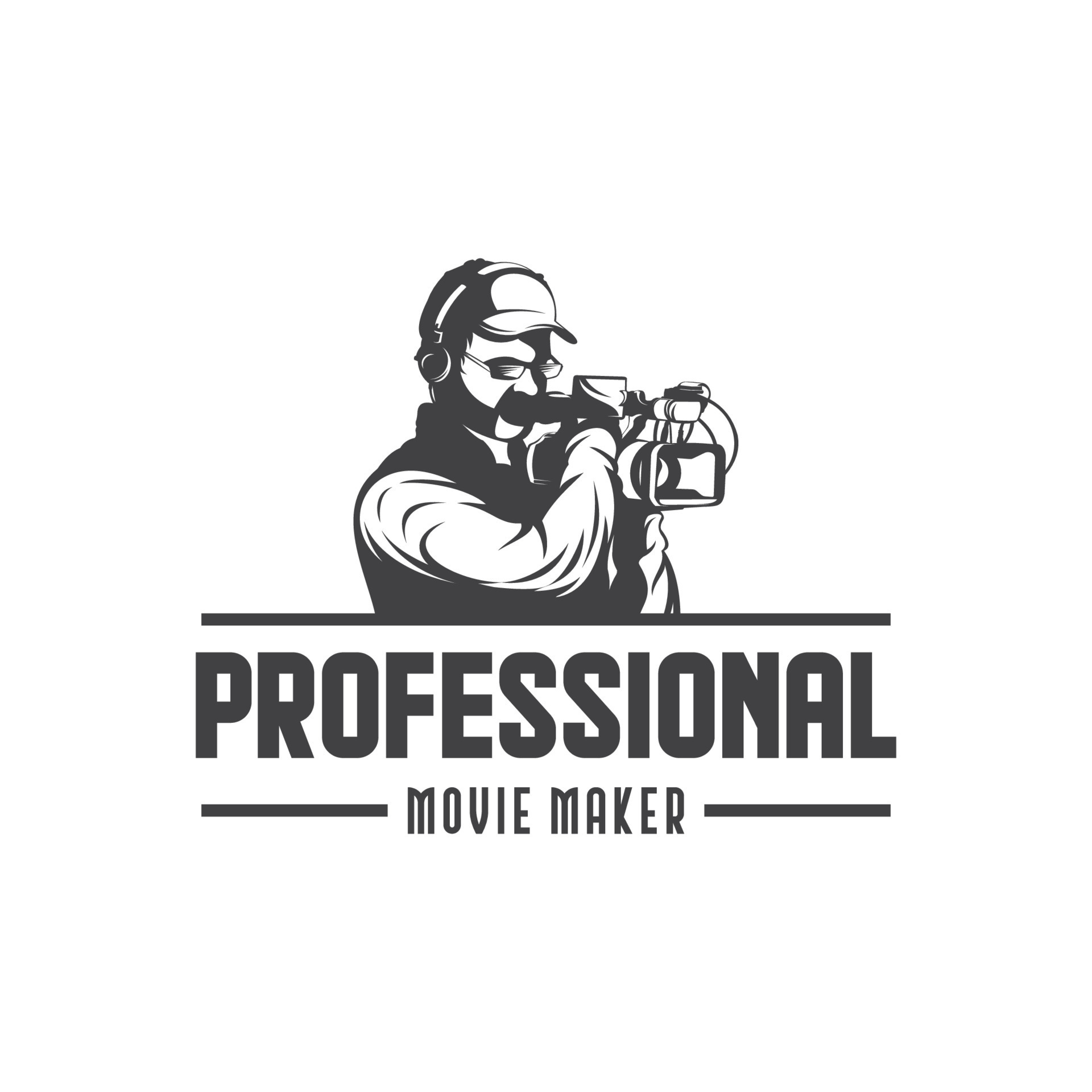 Professional Movie Maker Logo Design Template Inspiration 14796883