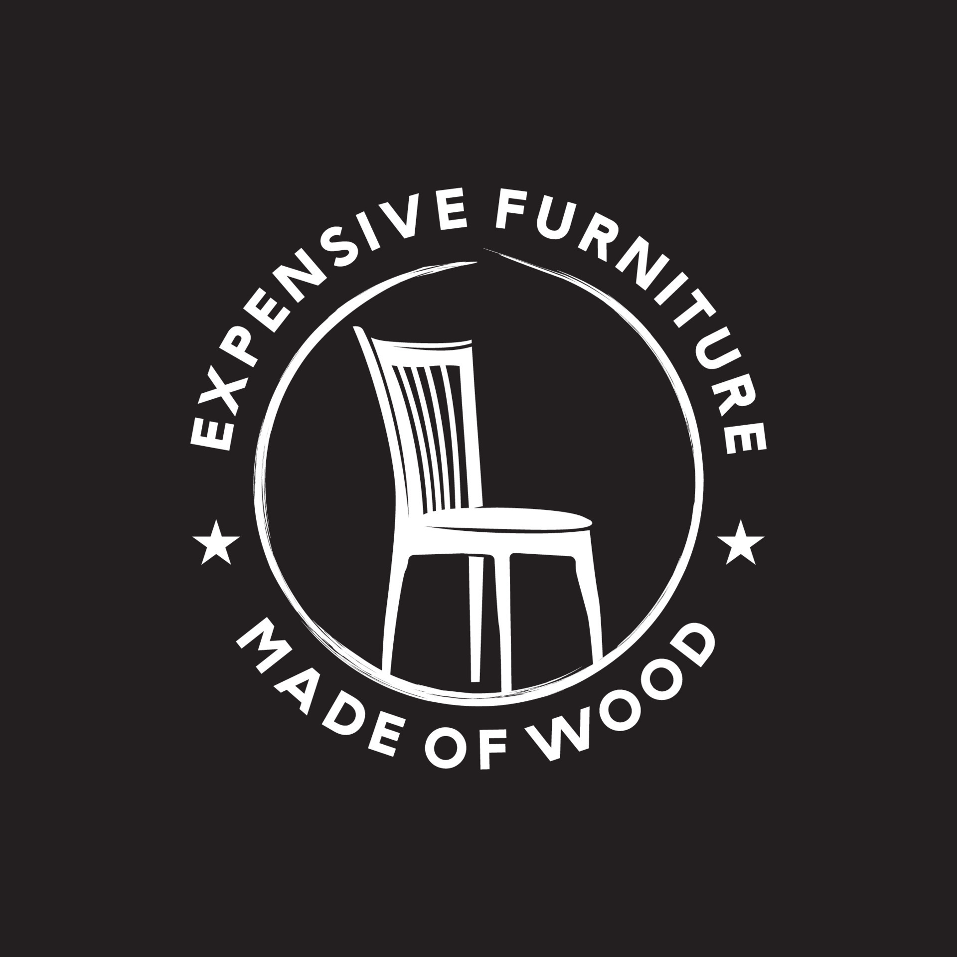 Expensive Wood Furniture Logo Design Template Inspiration 14796984