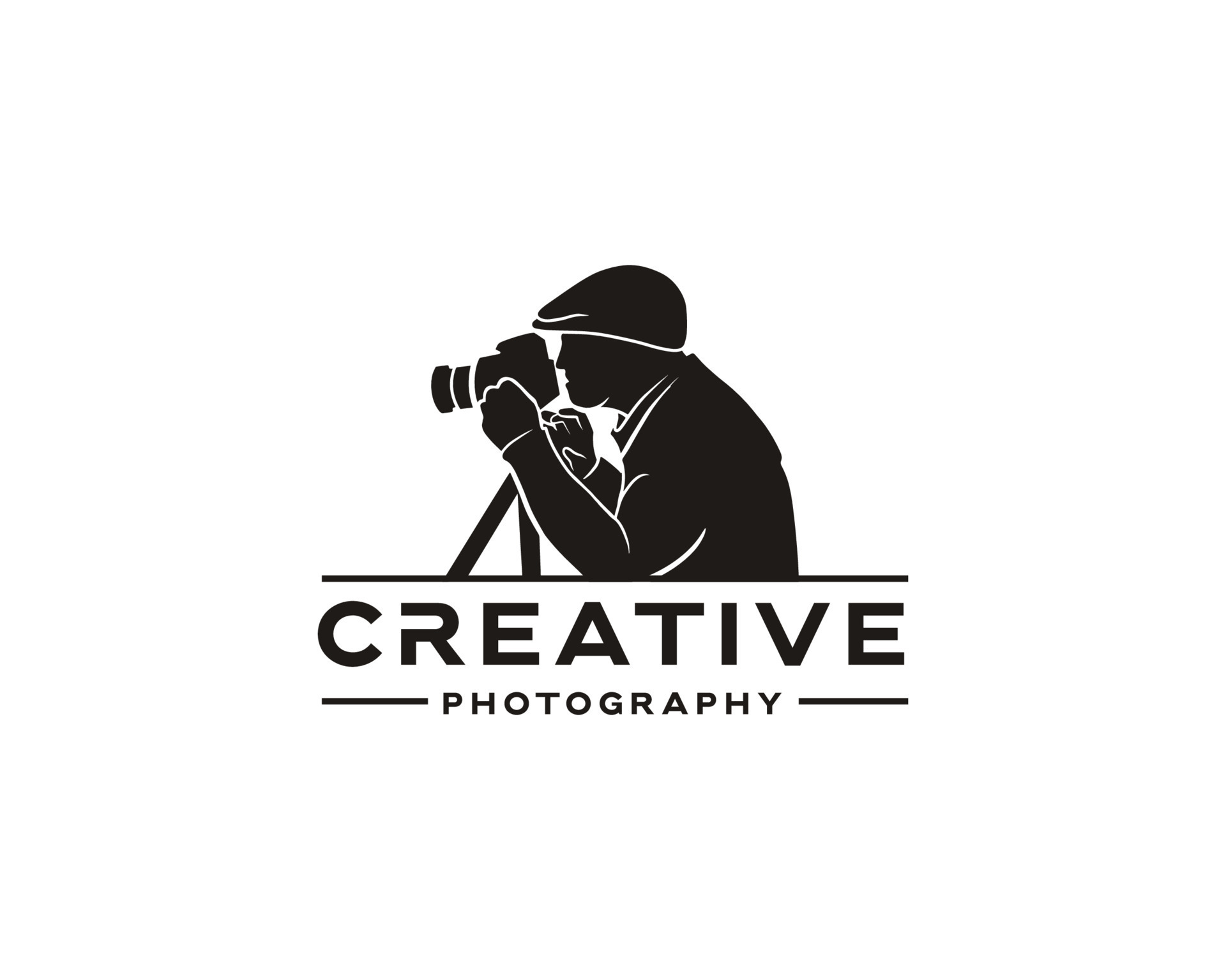 Vintage creative photography Logo design for photographer or ...