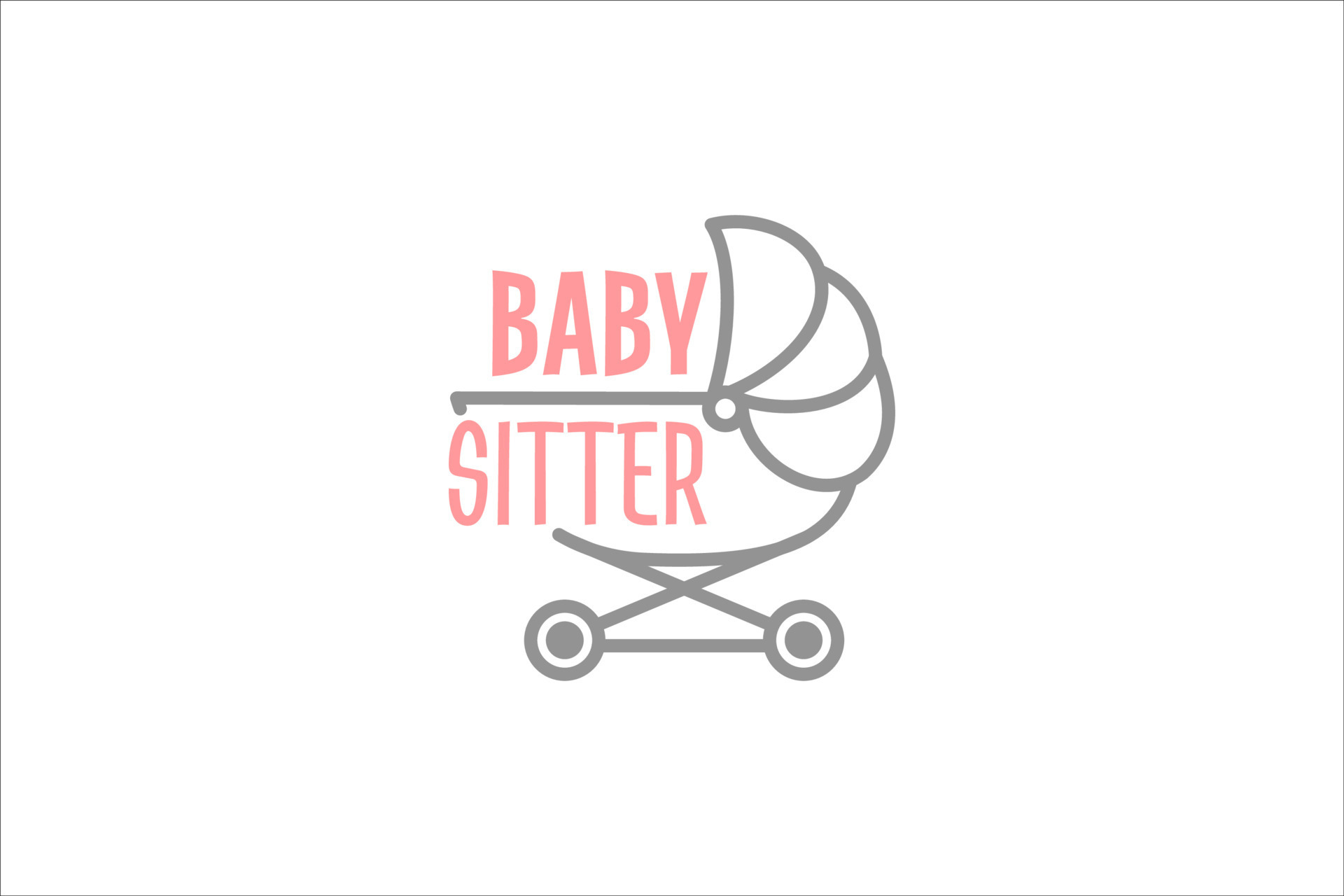 Baby Sitter Logo Design Template 14797196 Vector Art at Vecteezy