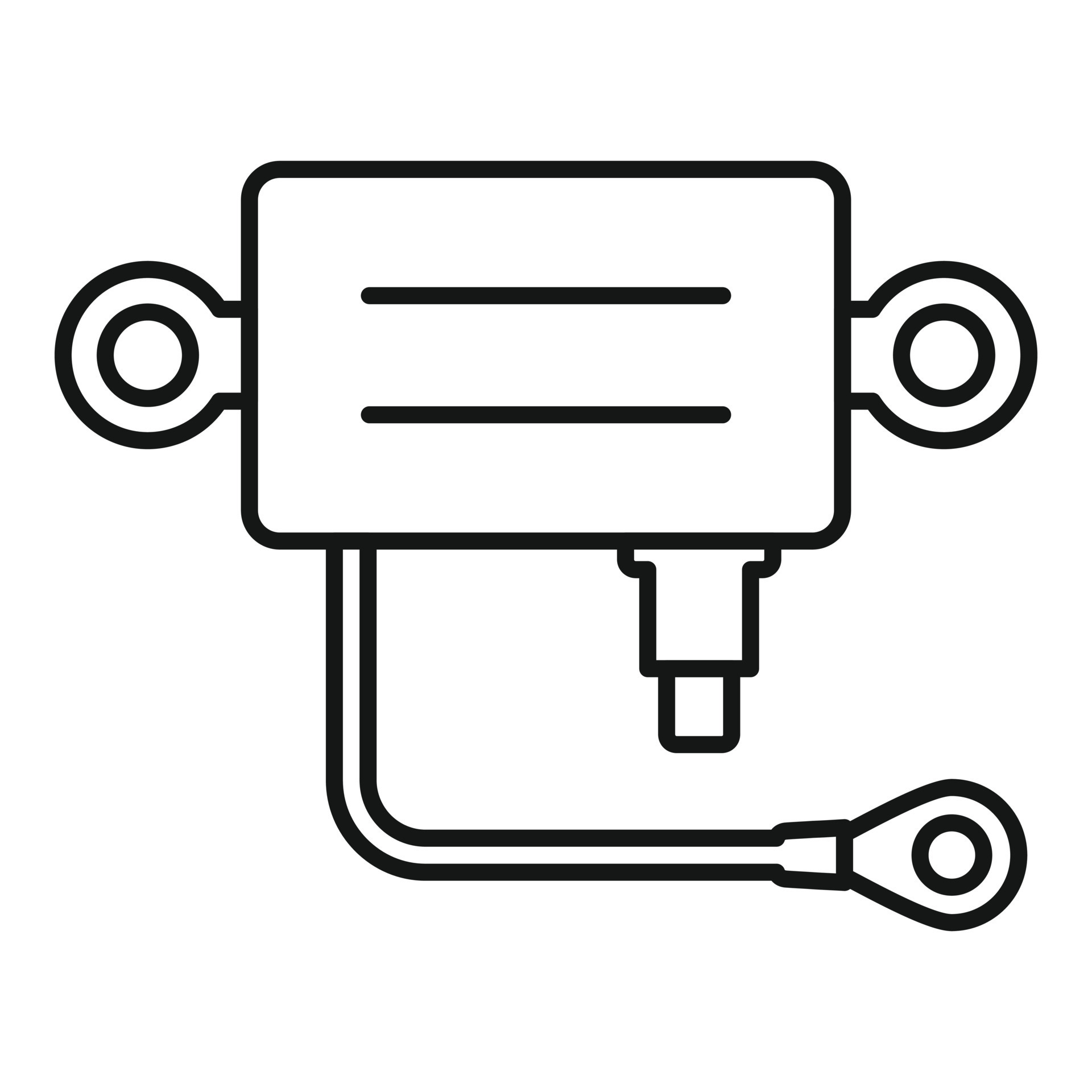 Voltage controller icon outline vector. Electric regulator 14798284