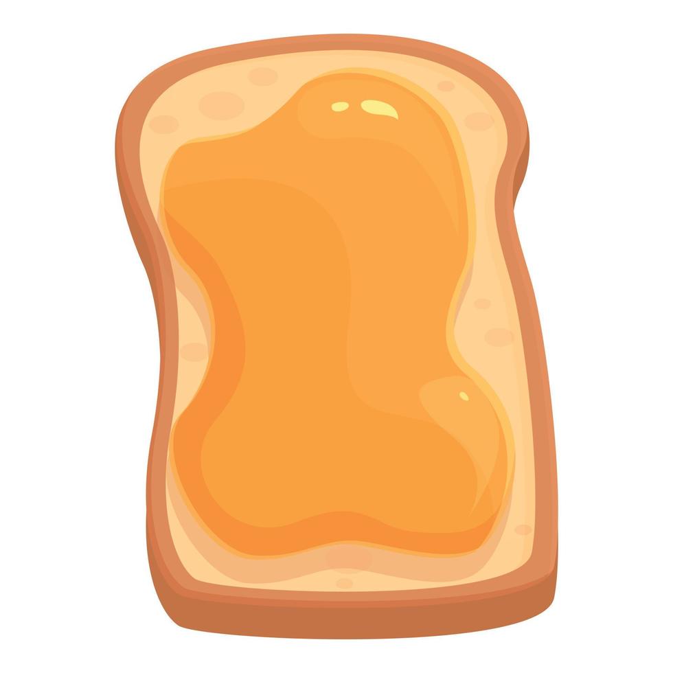 Peanut butter icon cartoon vector. Spread bread vector