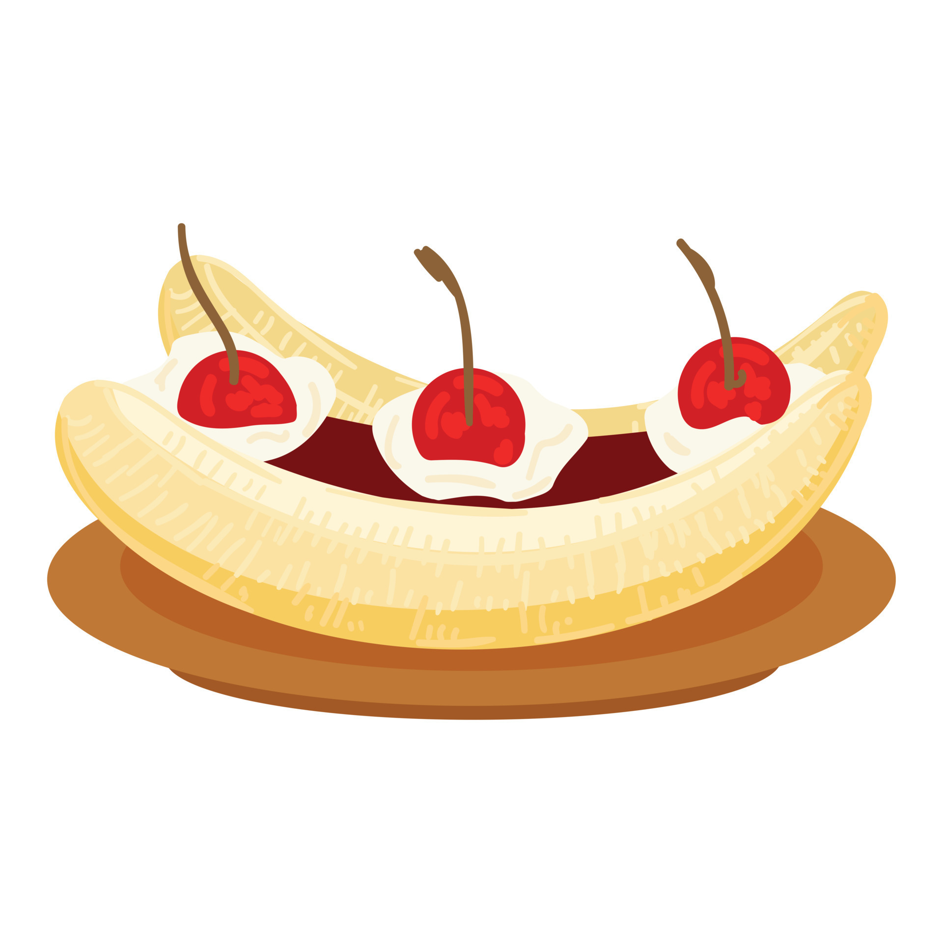 Banana cherry cake icon cartoon vector. Fruit peel 14801042 Vector Art at Vecteezy Banana cherry cake icon cartoon vector. Fruit peel 14801042 Vector Art at Vecteezy
