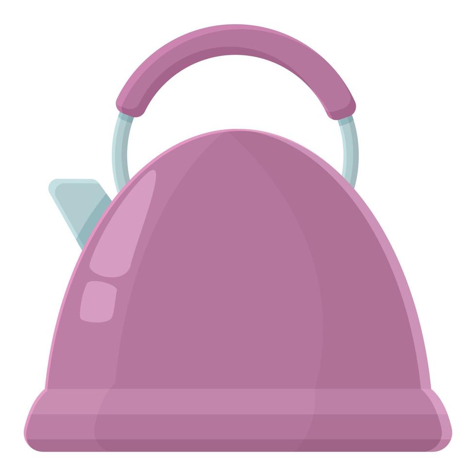 Decor kettle icon cartoon vector. House style vector