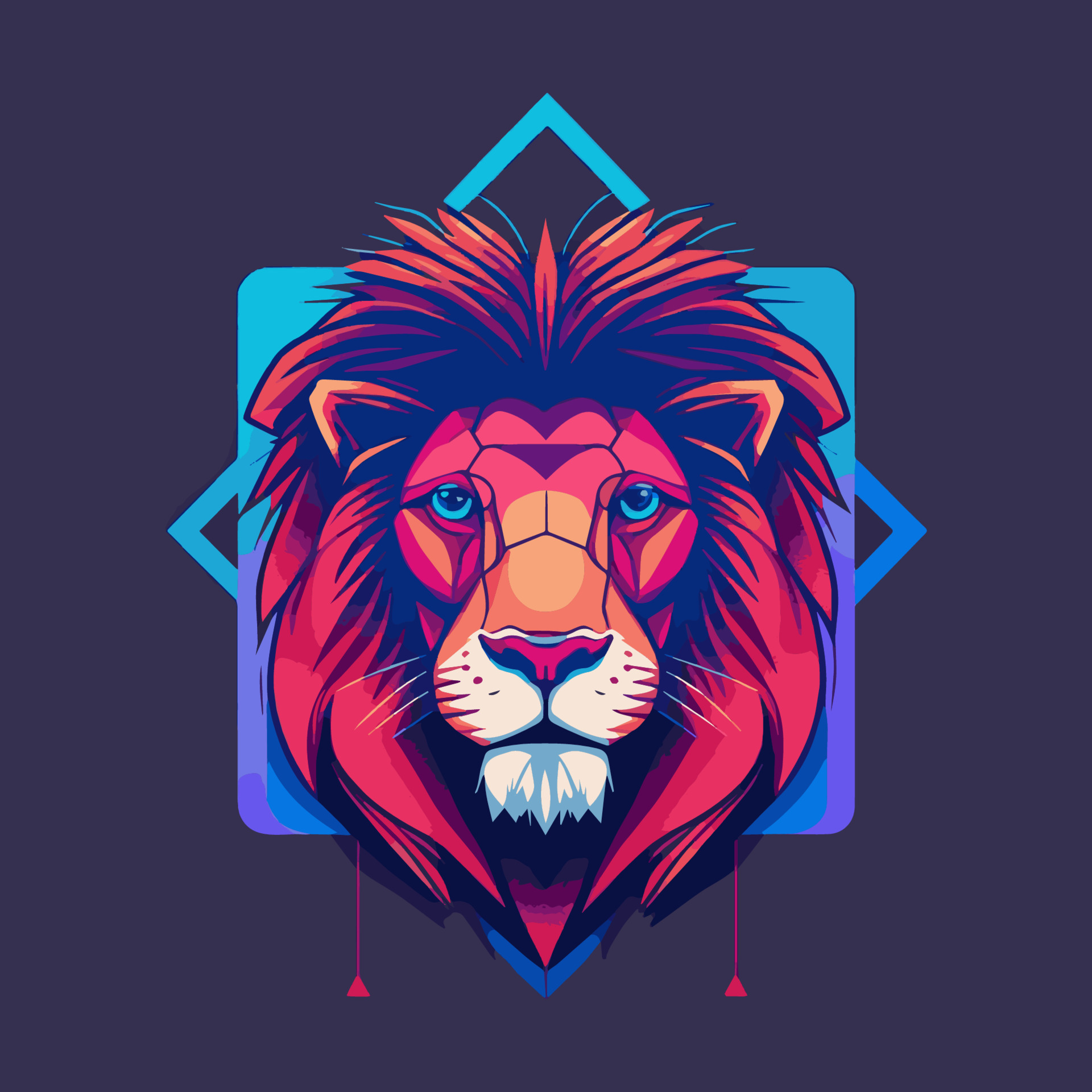Lion Head Face Logo Badge Illustration for Icon or Mascot 14802099 Vector Art at Vecteezy Lion Head Face Logo Badge Illustration for Icon or Mascot 14802099 Vector Art at Vecteezy
