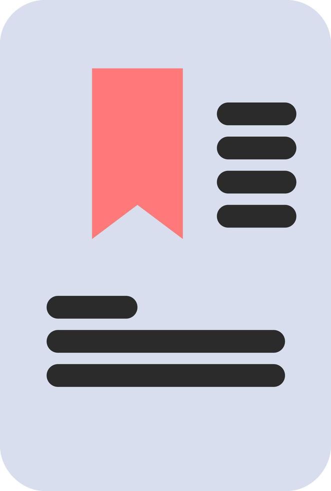 plantilla de banner de icono de vector de icono de color plano de educación de etiqueta móvil