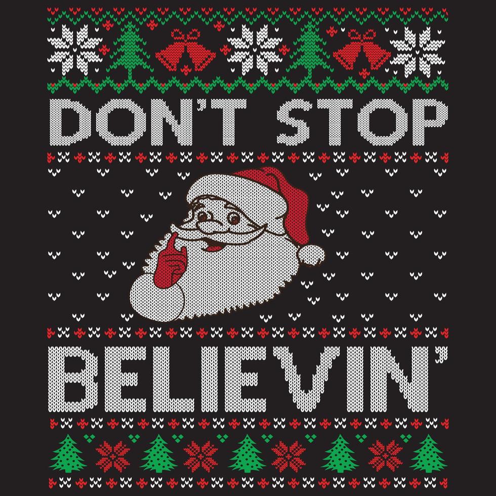 don't believin' design vector