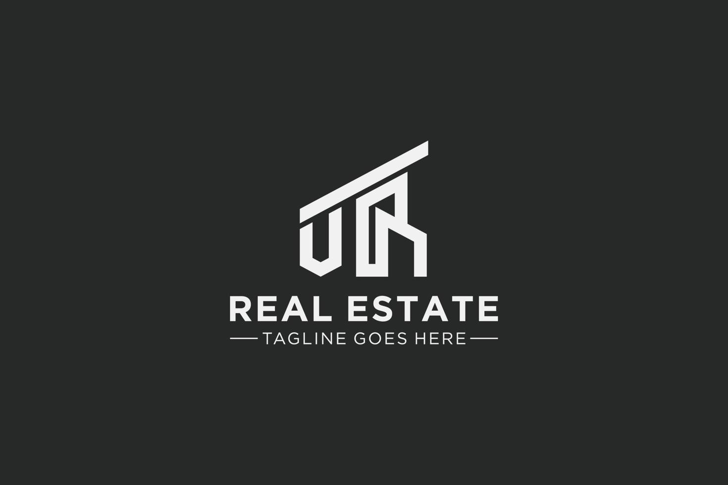 Letter V for Real Estate Remodeling Logo. Construction Architecture Building Logo Design Template Element. vector