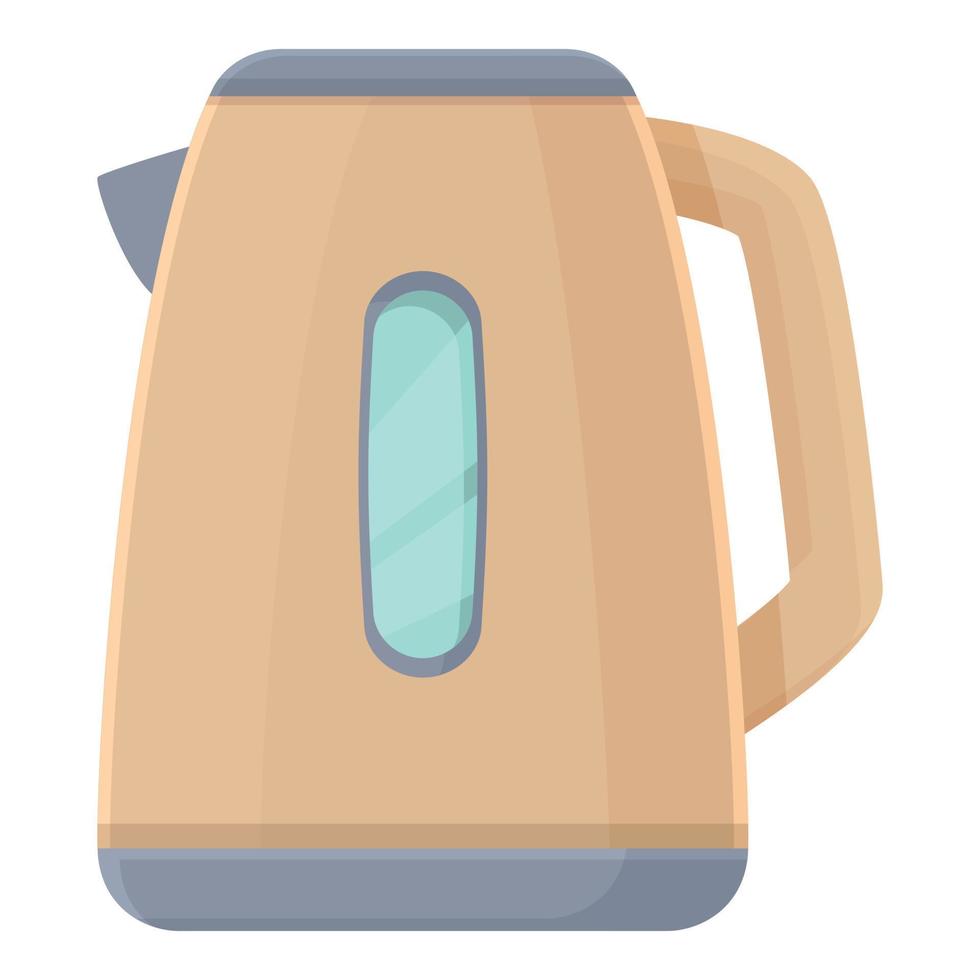 Hot kettle icon cartoon vector. Electric pot vector
