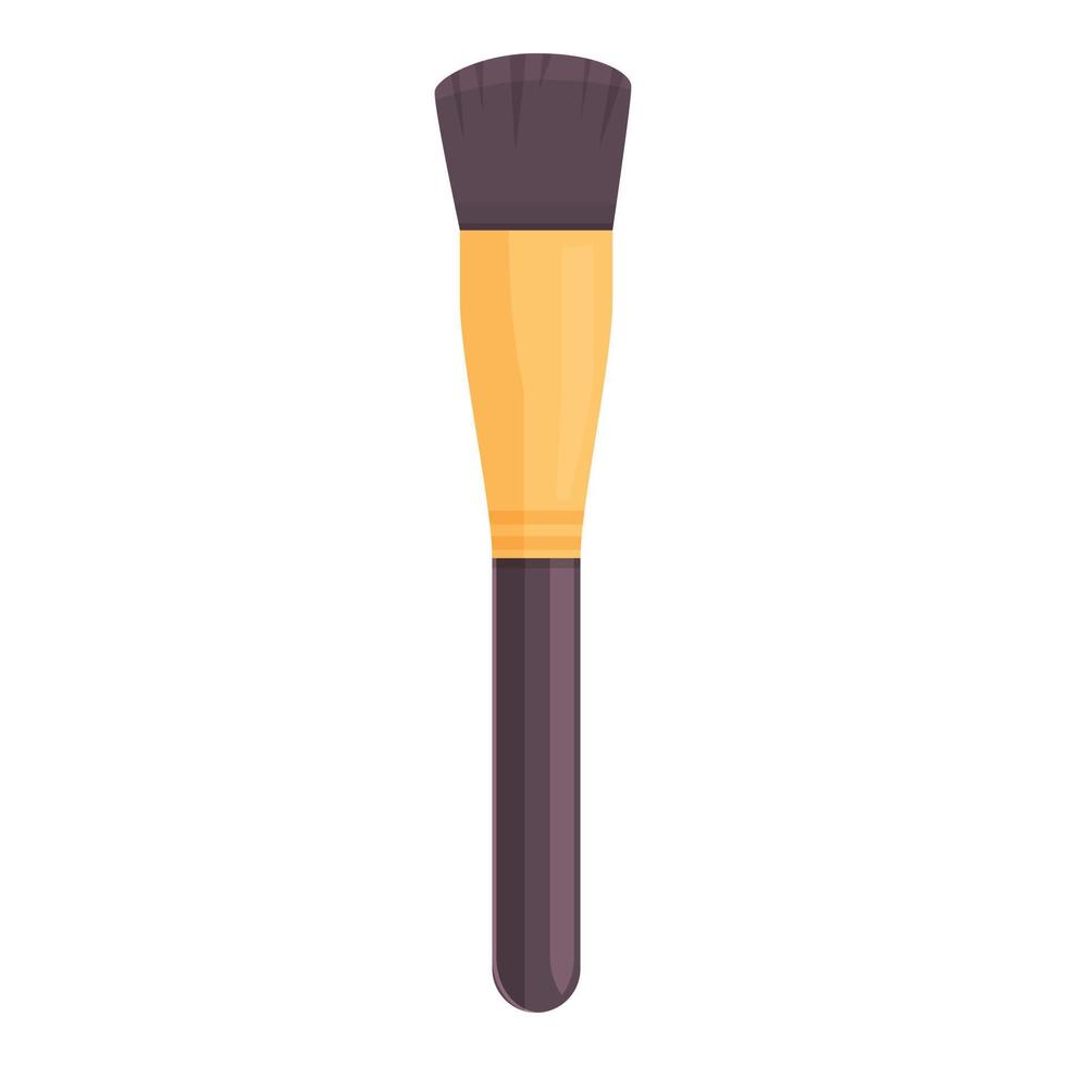 Cosmetic brush icon cartoon vector. Fashion product vector