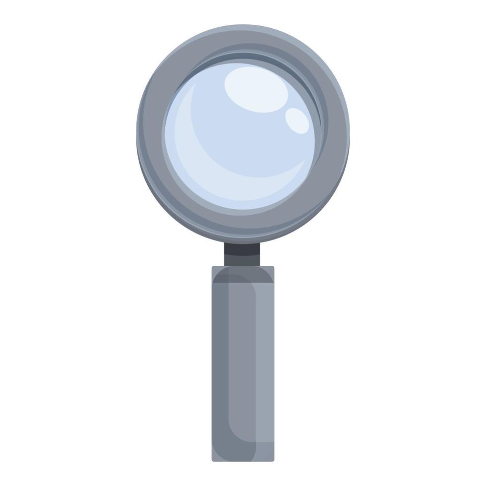 Loupe icon cartoon vector. Detective lens vector