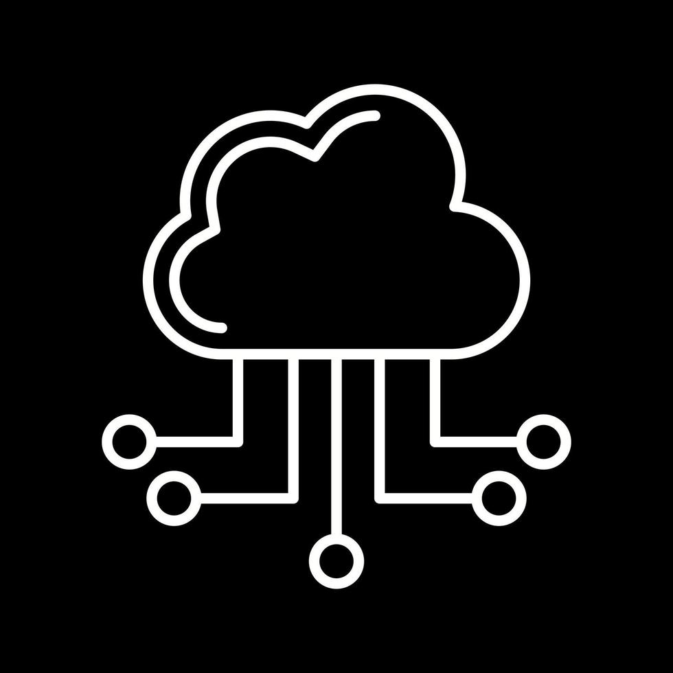 Cloud Computing Vector Icon