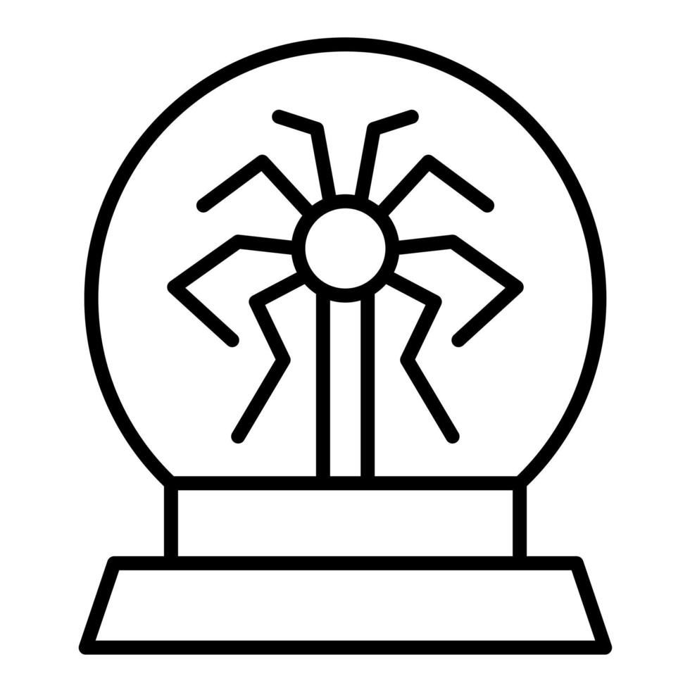 icono de línea de plasma vector