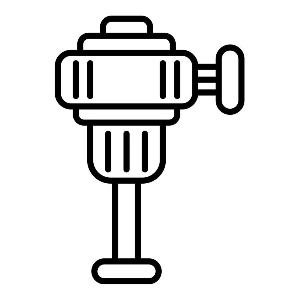 Tube Expander Line Icon vector