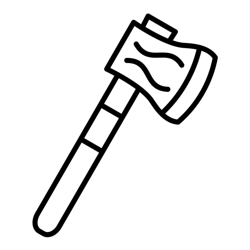 Hatchet Line Icon 14808261 Vector Art at Vecteezy