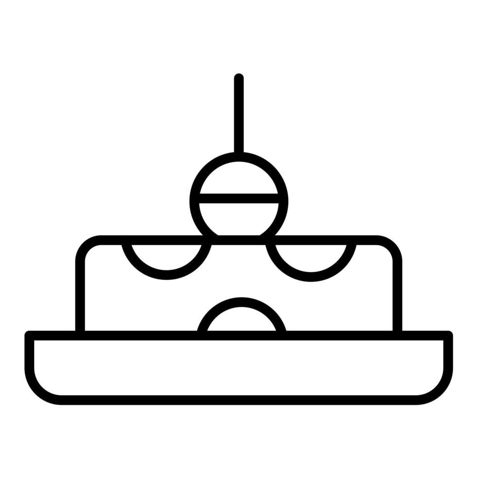 Canape Line Icon vector