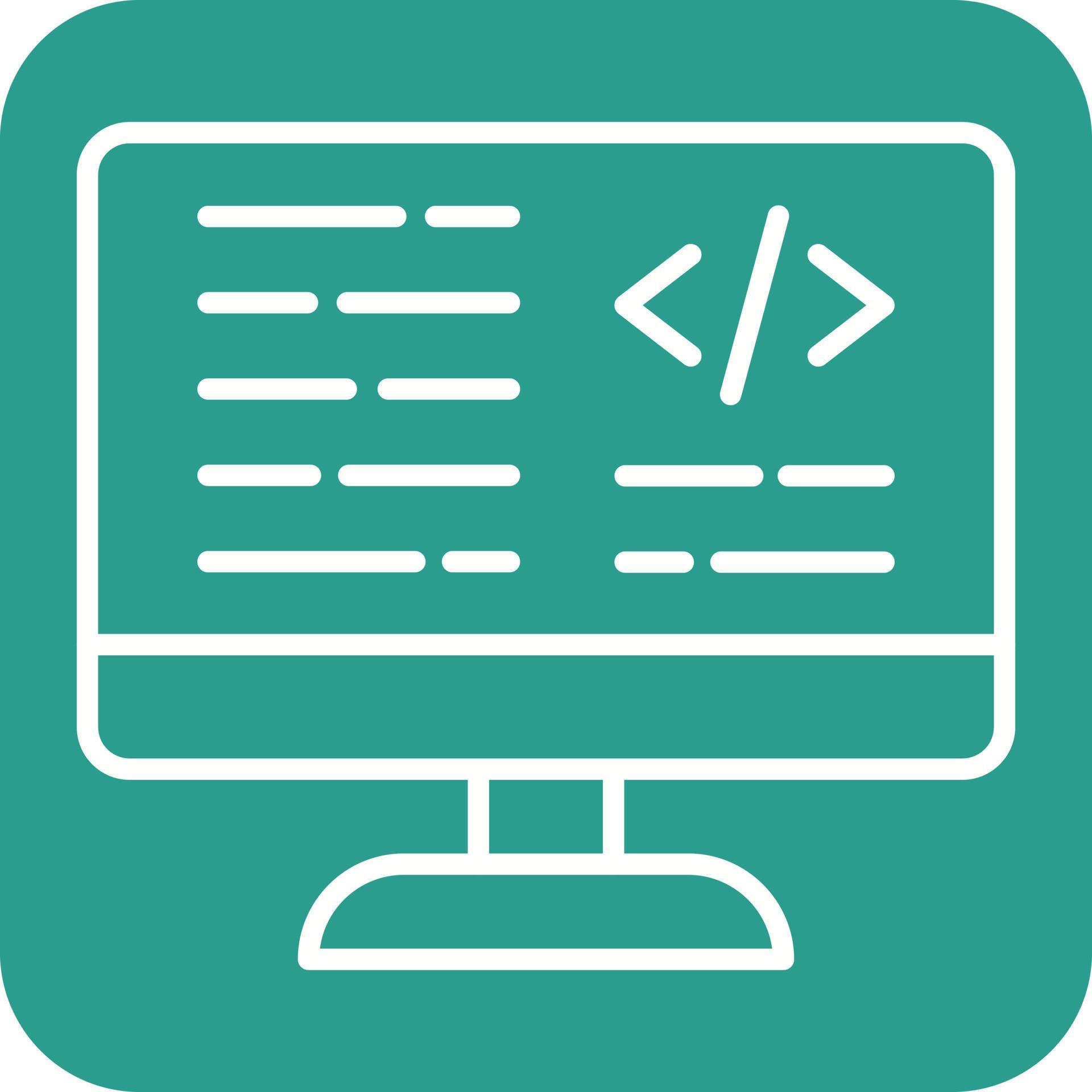 CSS Code Line Round Corner Background Icons 14808698 Vector Art at Vecteezy