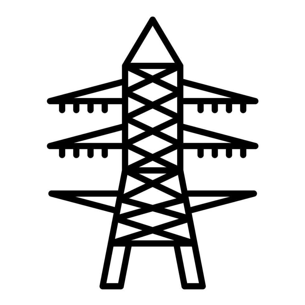 Transmission Line Icon vector