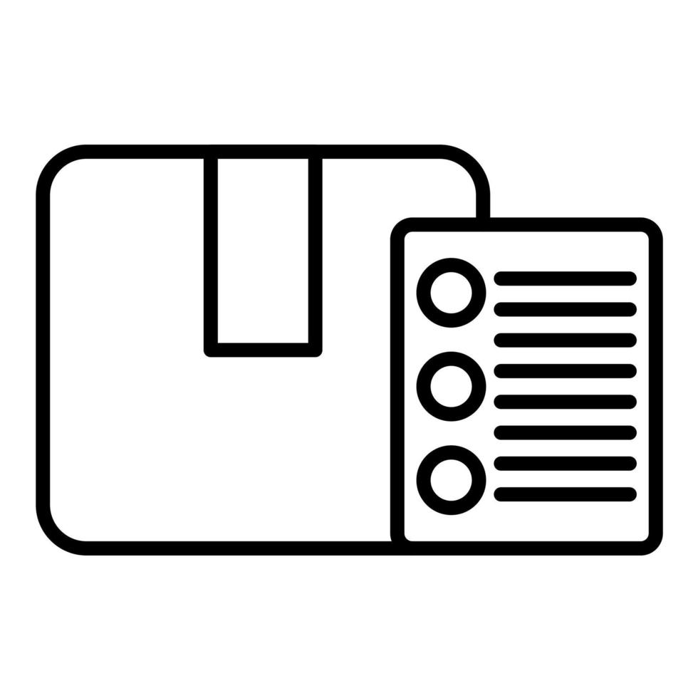 Product Line Icon vector