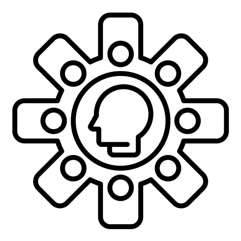 Human Machine Interface Line Icon 14810998 Vector Art at Vecteezy