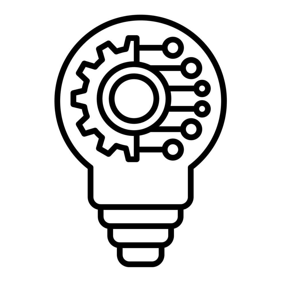 Invention Line Icon vector