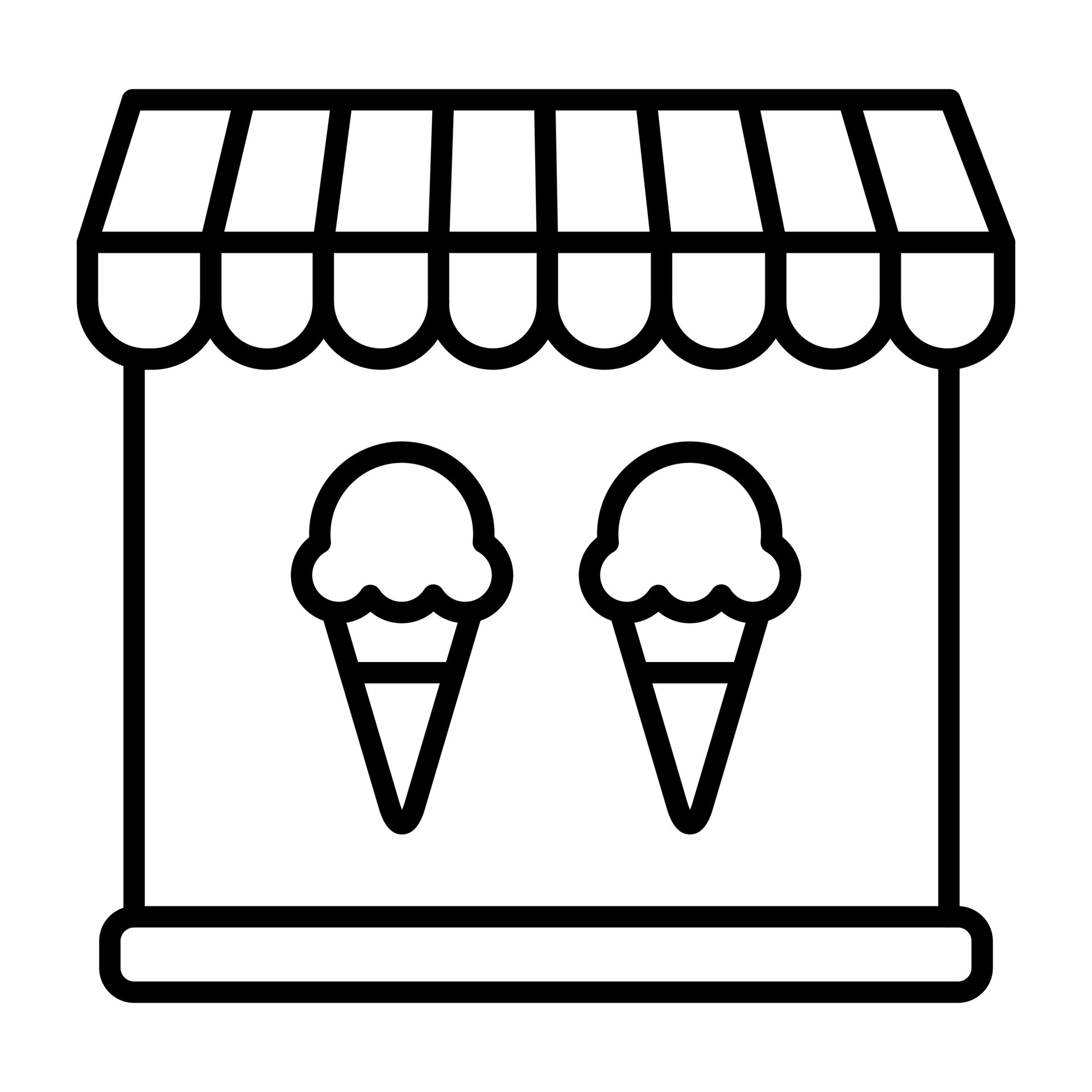 Icecream Shop Line Icon 14811711 Vector Art at Vecteezy