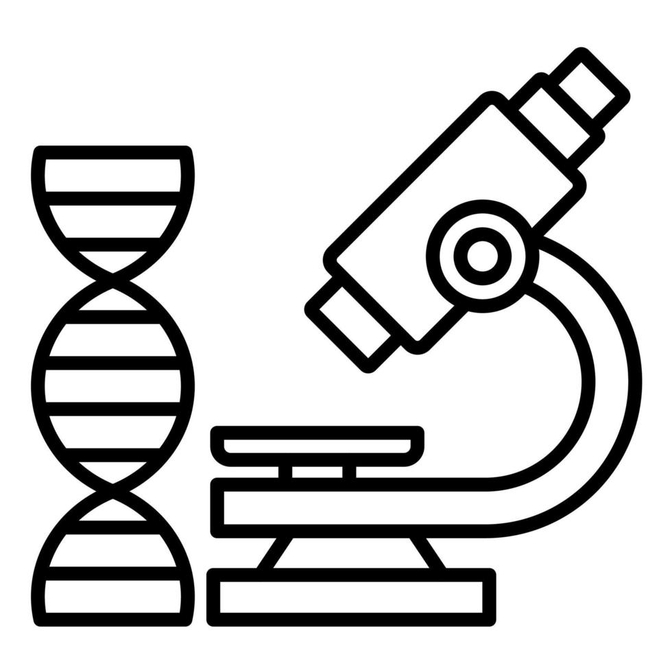 Laboratory Line Icon vector