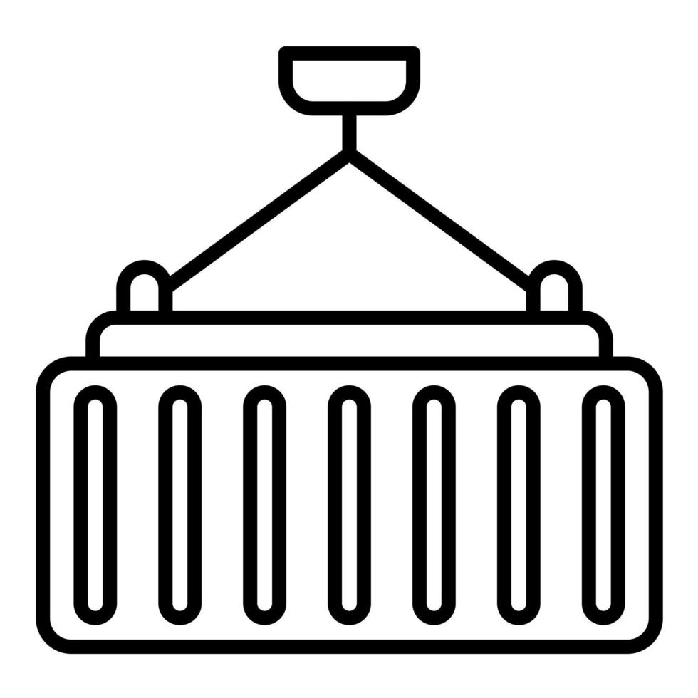 Container Line Icon vector