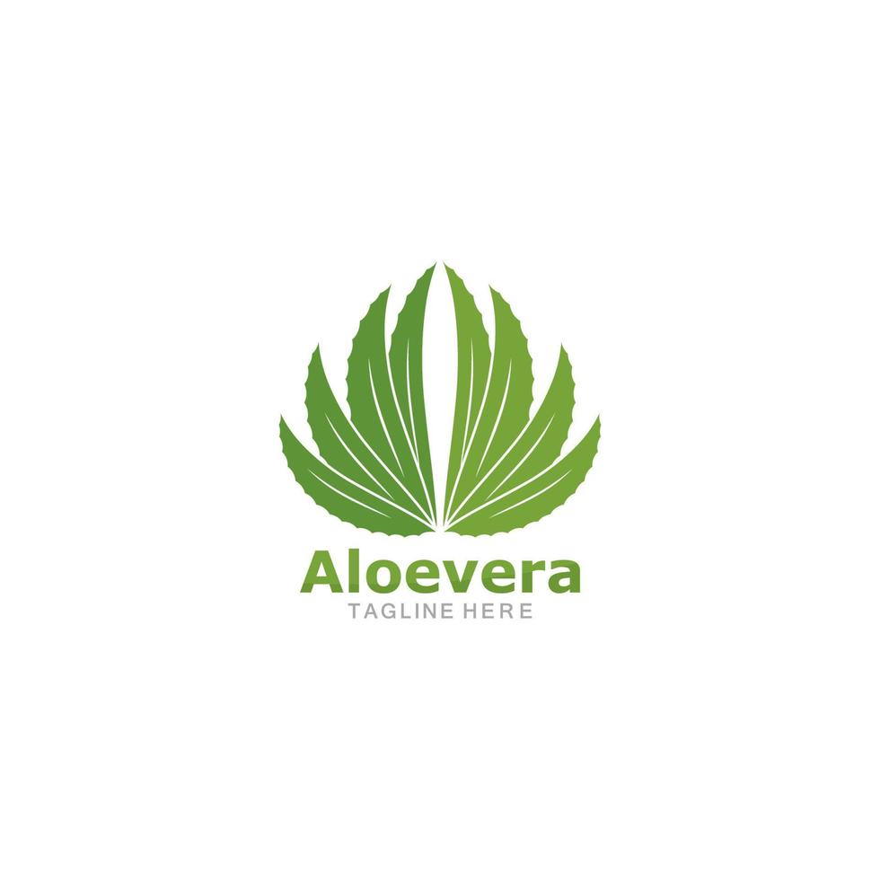 Set of aloevera logo template vector icon