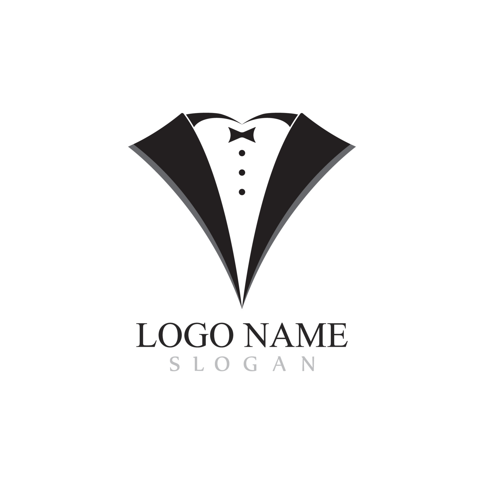 Tuxedo logo template vector icon illustration 14813228 Vector Art at ...