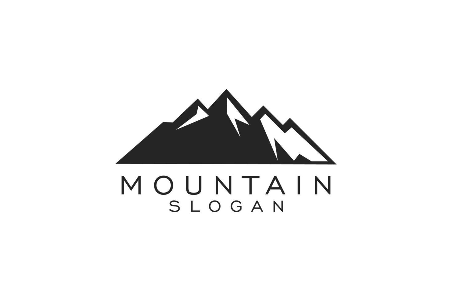Mountain, travel, adventure hipster logo design inspiration vector
