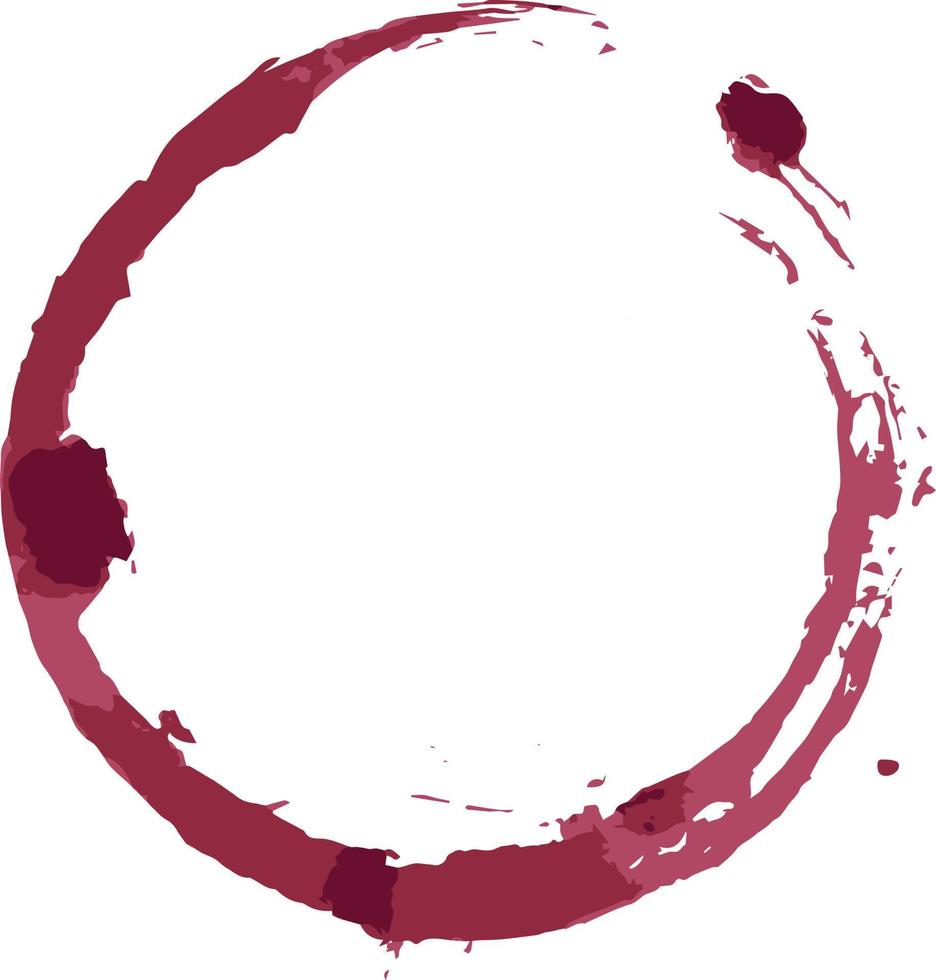 Wine stain vector