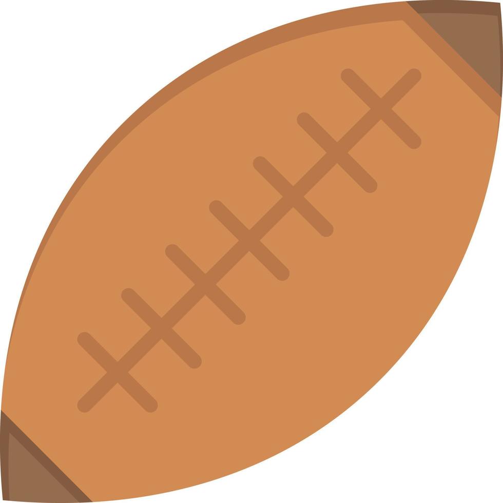 Afl Australia Football Rugby Rugby Ball Sport Sydney  Flat Color Icon Vector icon banner Template