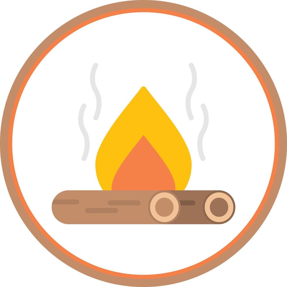 Bonfire Vector Icon Design