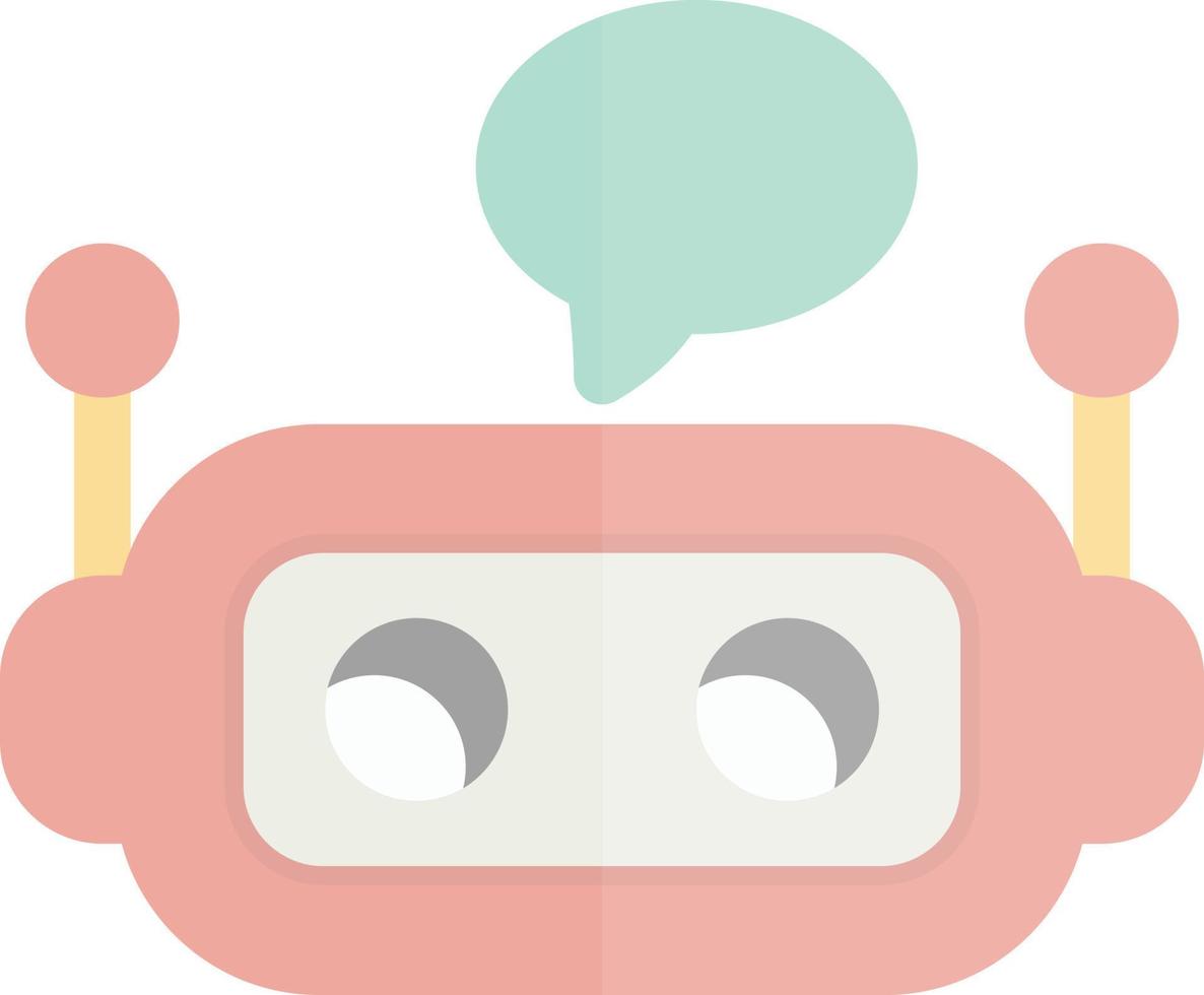 Chatbot Vector Icon Design