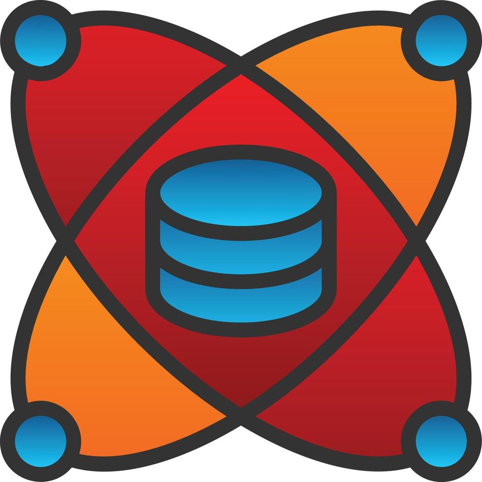 Data Science Vector Icon Design